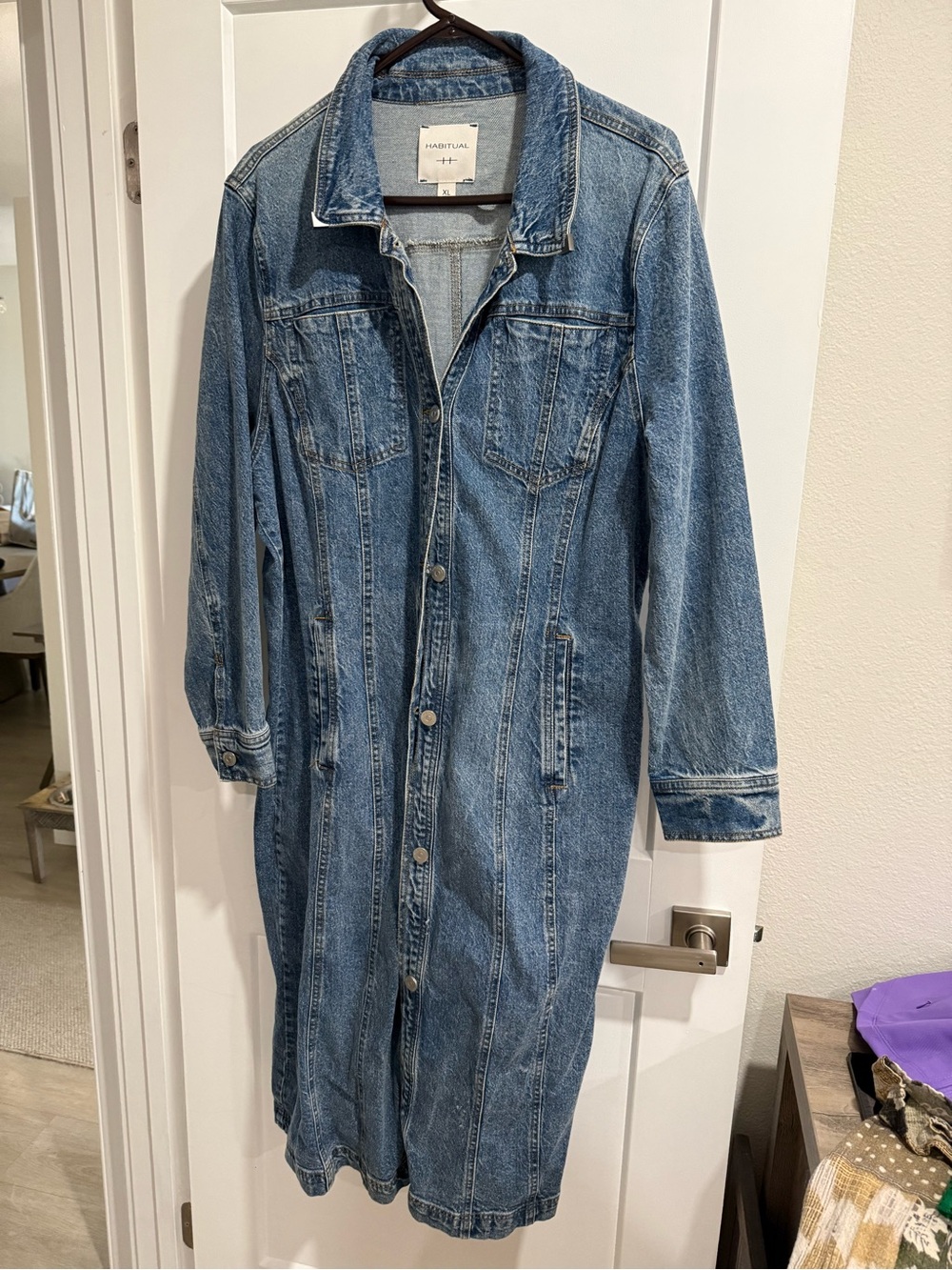 Habitual Light Blue Denim Shirt Jacket